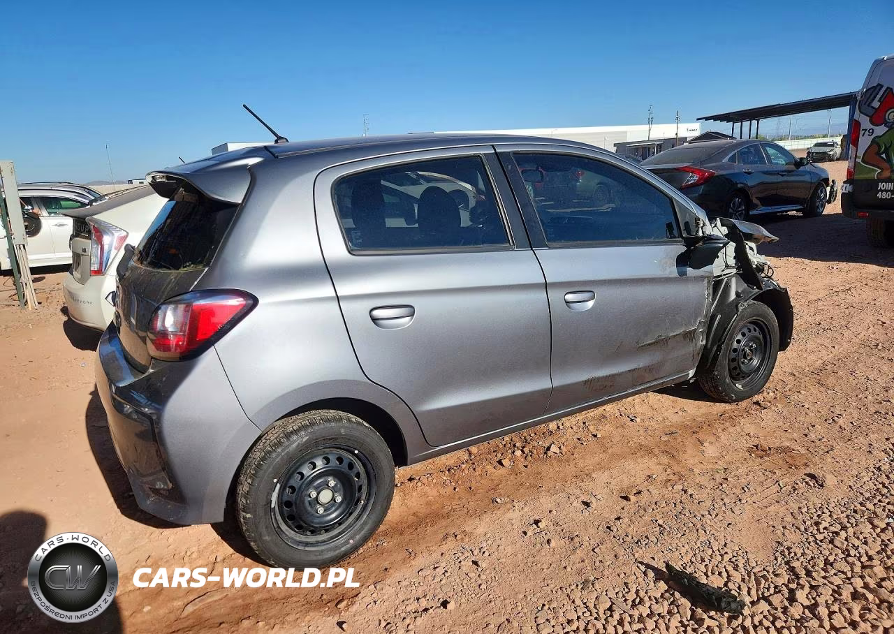 2021 Mitsubishi Mirage Es VIN:ML32AUHJ7MH007693 - 3