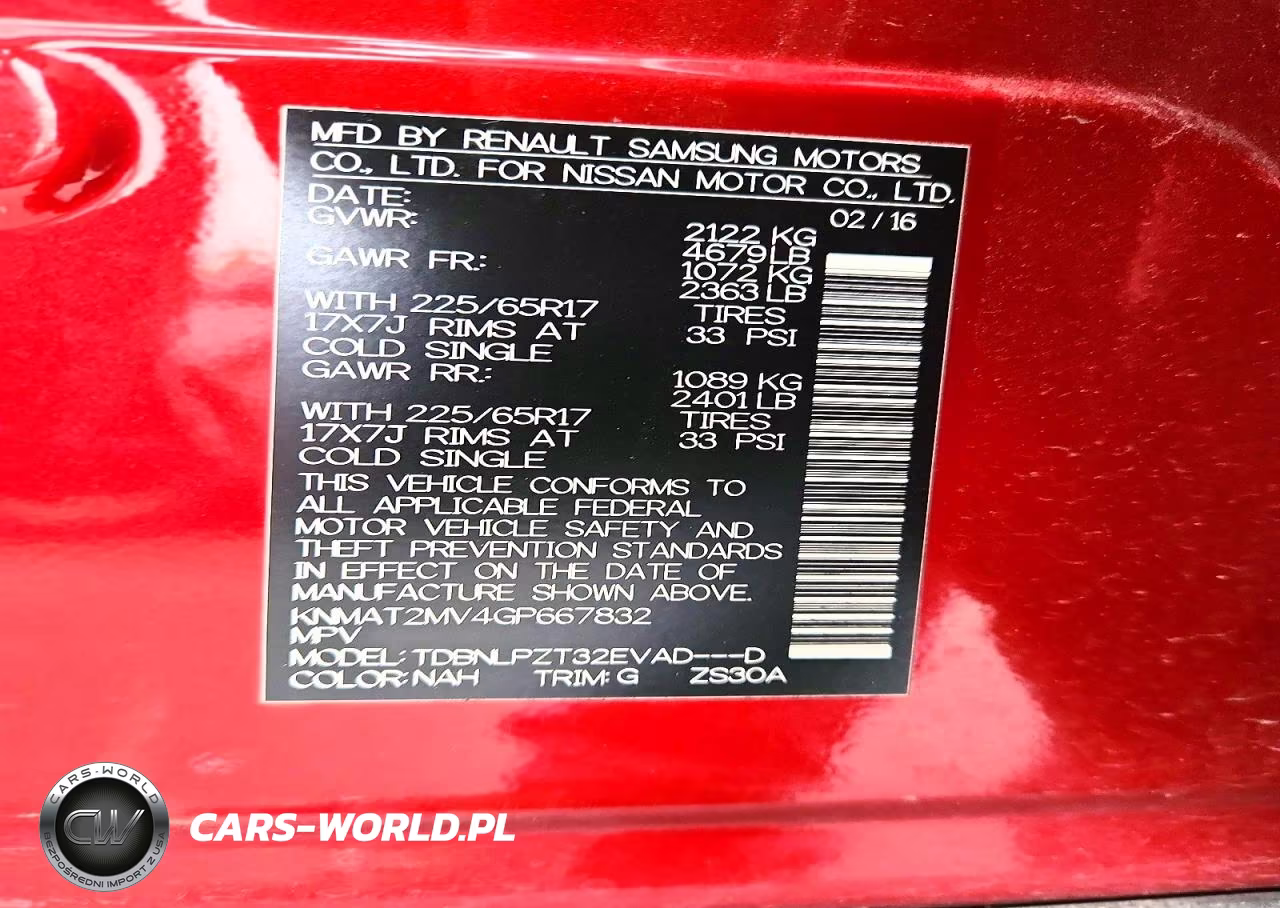 2016 Nissan Rogue S VIN:KNMAT2MV4GP667832 - 13