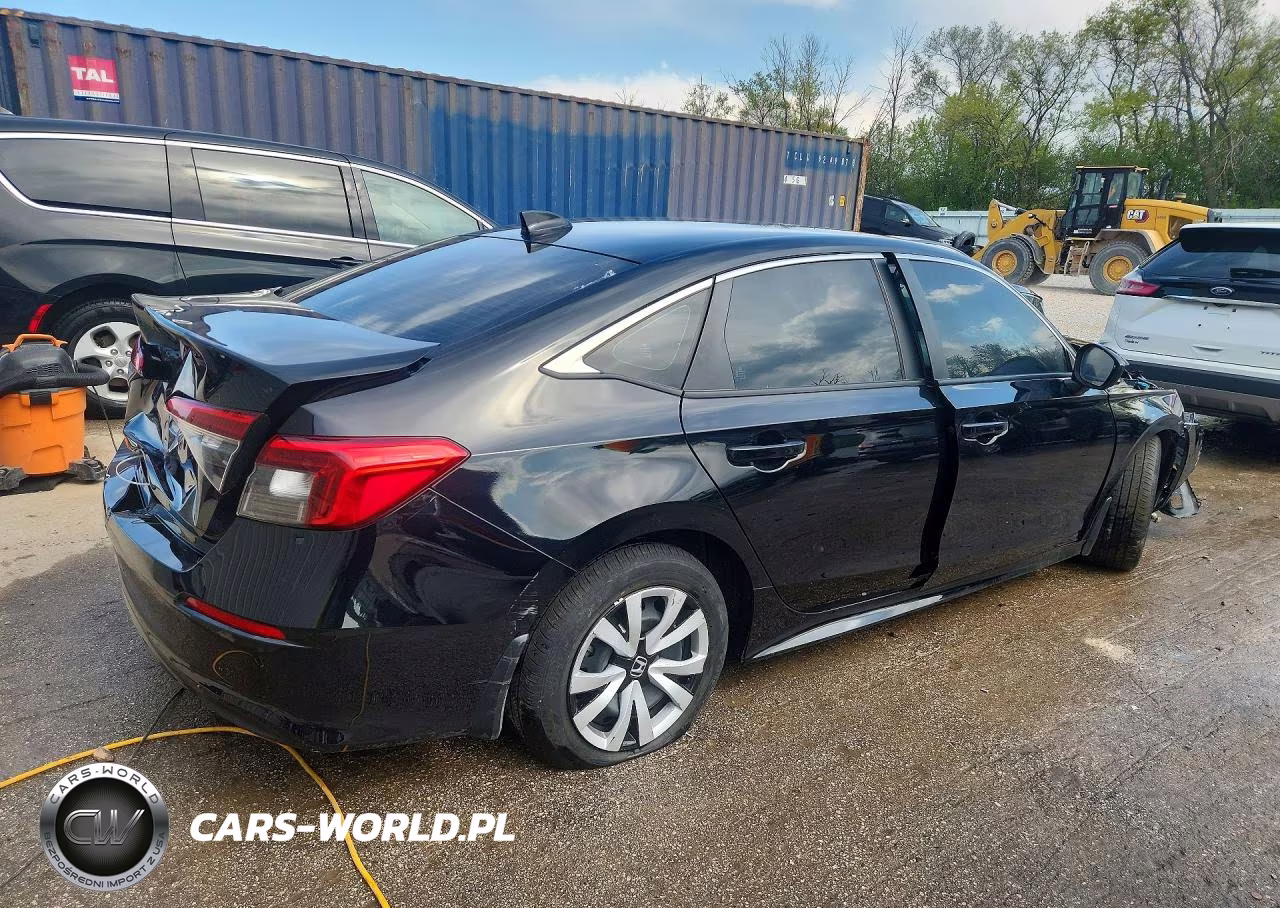 2024 Honda Civic Lx VIN:2HGFE2F21RH549300 - 3