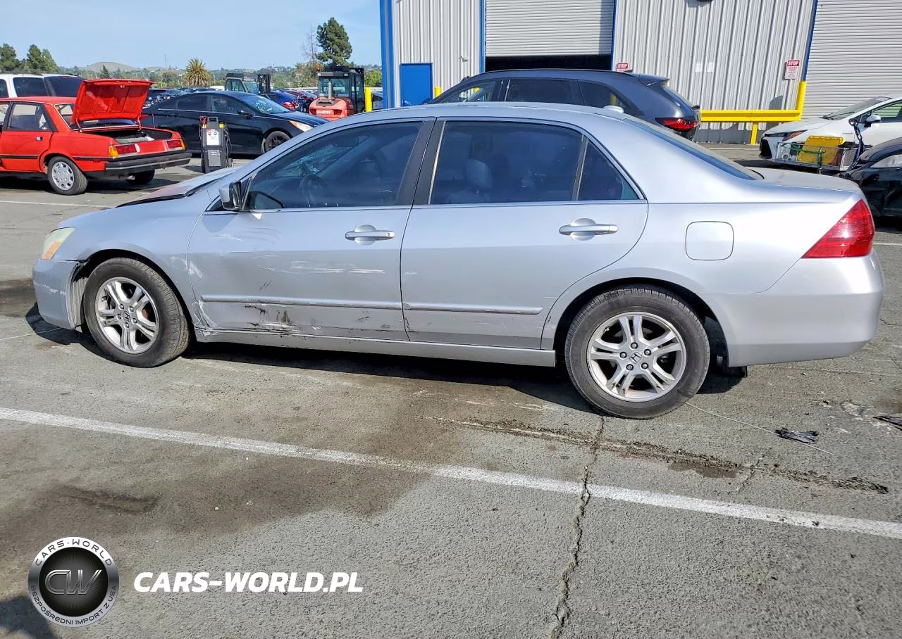 2007 Honda Accord Ex VIN:1HGCM56877A076543 - 2