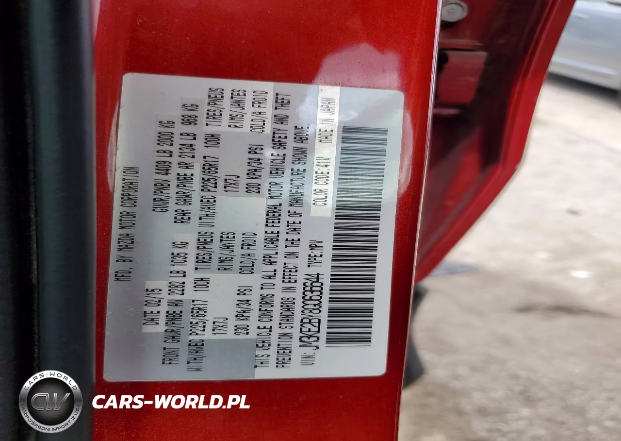 2016 Mazda Cx-5 Sport VIN:JM3KE2BY8G0636644 - 12
