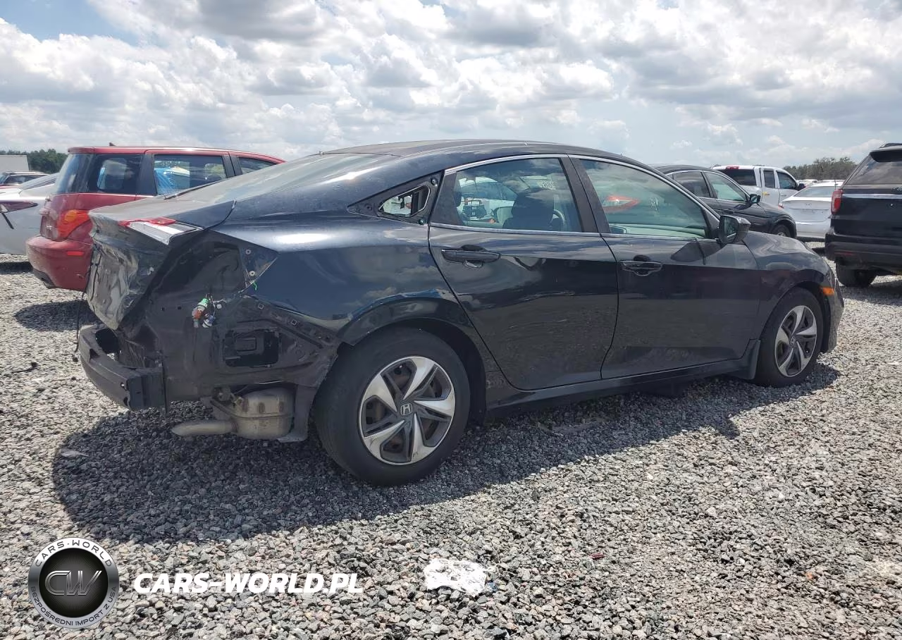 2020 Honda Civic Lx VIN:2HGFC2F61LH516765 - 3