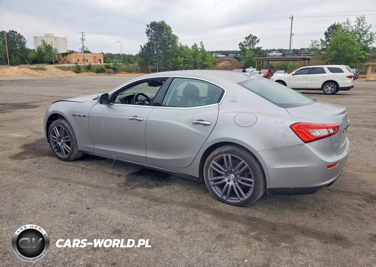 2014 Maserati Ghibli S VIN:ZAM57RTA5E1087823 - 2