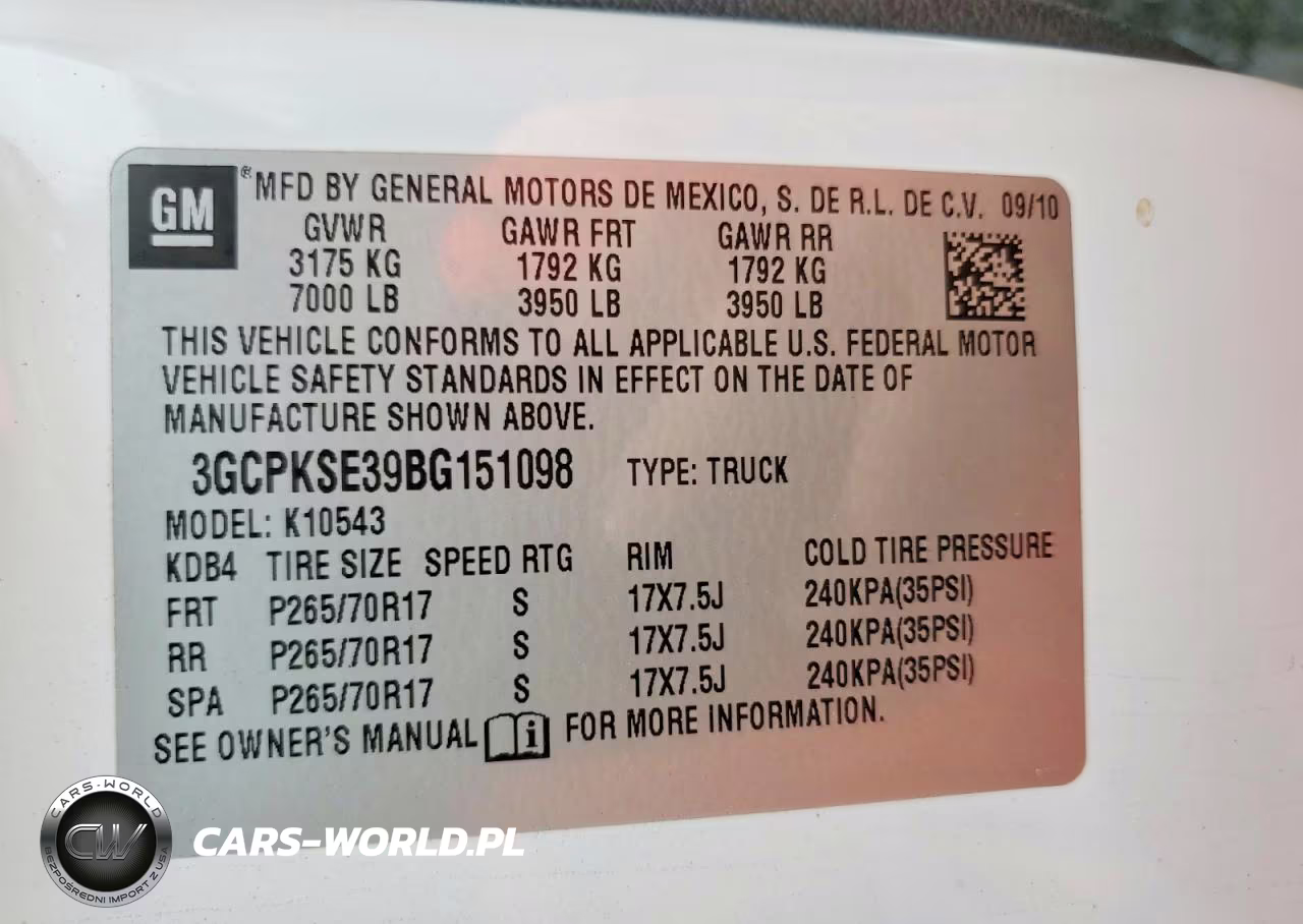 2011 Chevrolet Silverado K1500 Lt VIN:3GCPKSE39BG151098 - 13