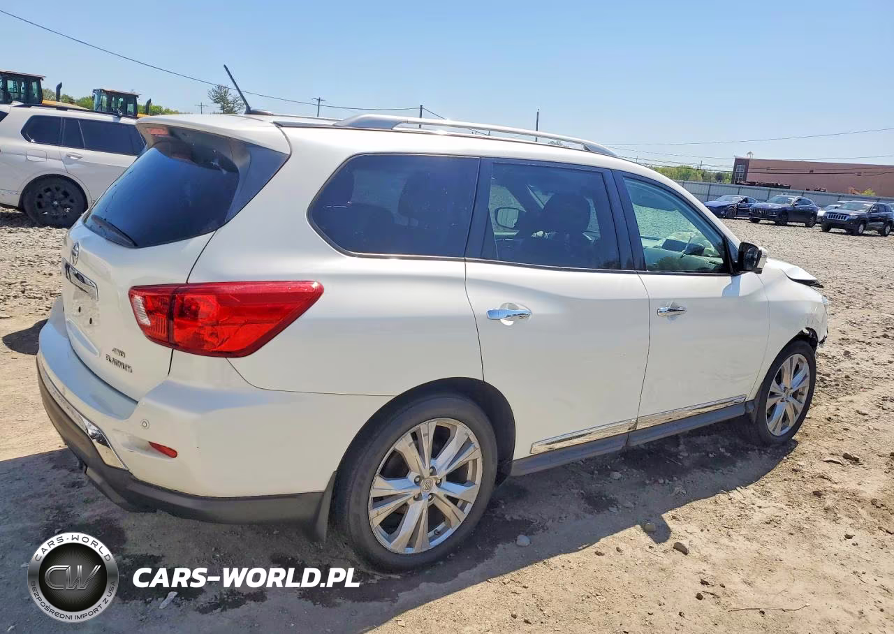 2018 Nissan Pathfinder Platinum VIN:5N1DR2MM8JC664963 - 3