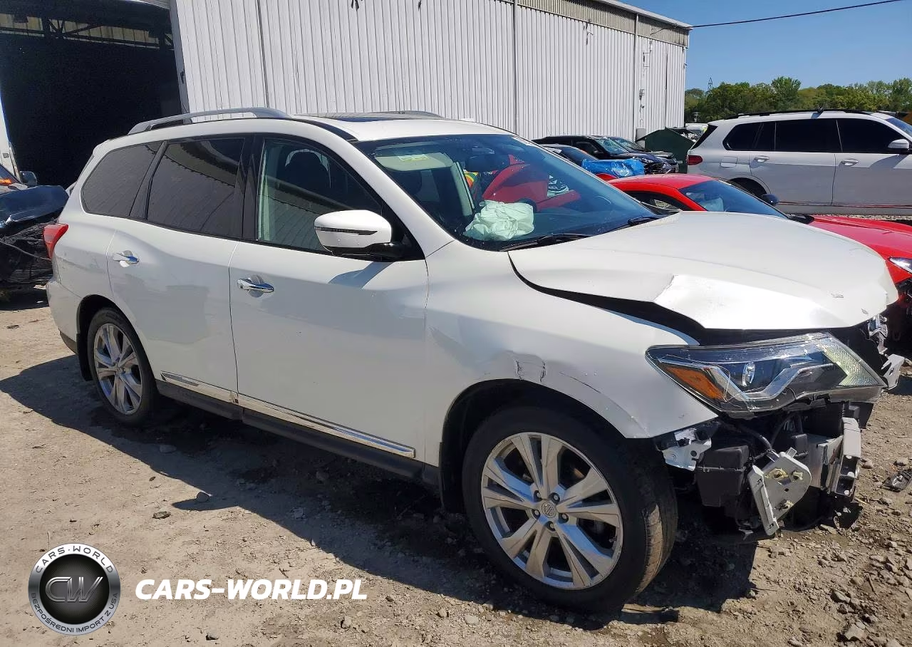2018 Nissan Pathfinder Platinum VIN:5N1DR2MM8JC664963 - 4