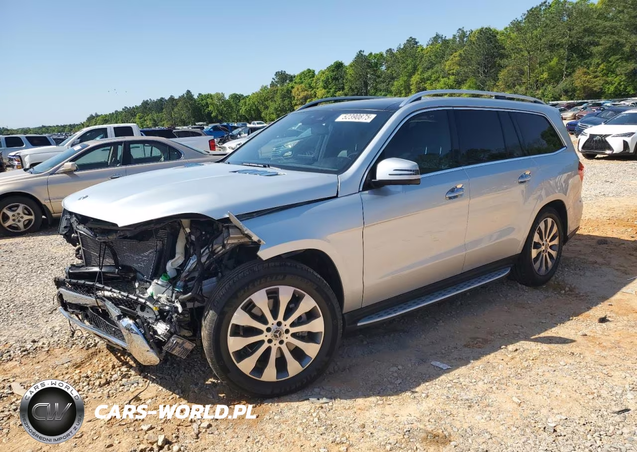 2018 Mercedes-Benz Gls 450 4Matic VIN:4JGDF6EE4JB180947 - 1