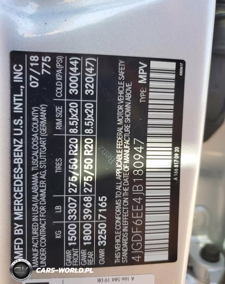 2018 Mercedes-Benz Gls 450 4Matic VIN:4JGDF6EE4JB180947 - 13
