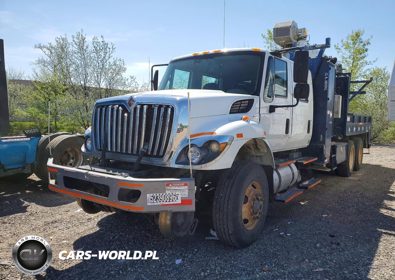 2011 International 7400 Crane Truck VIN:1HTWGAZT3BJ340977 - 2