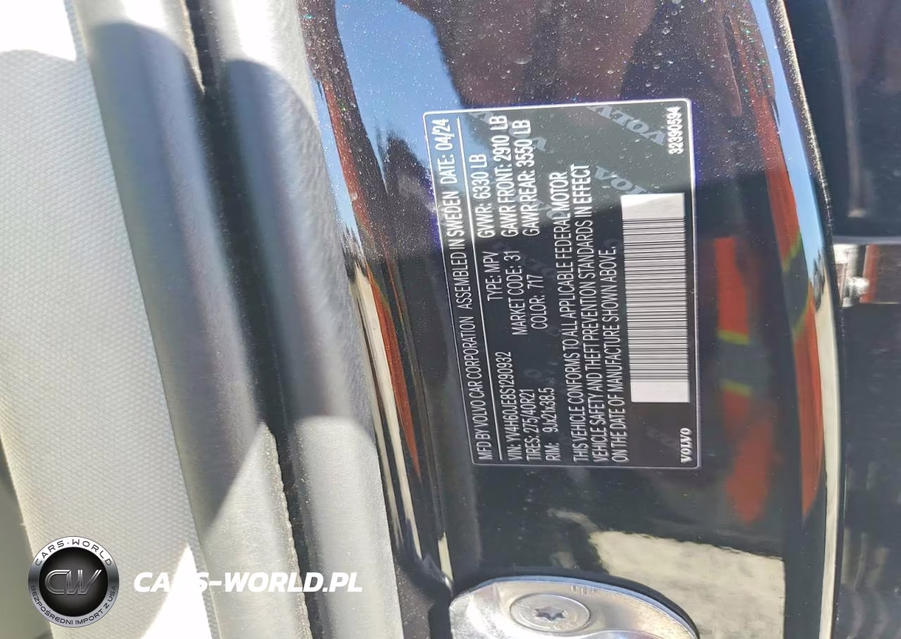 2025 Volvo Xc90 Plus VIN:YV4H60JE8S1290932 - 12