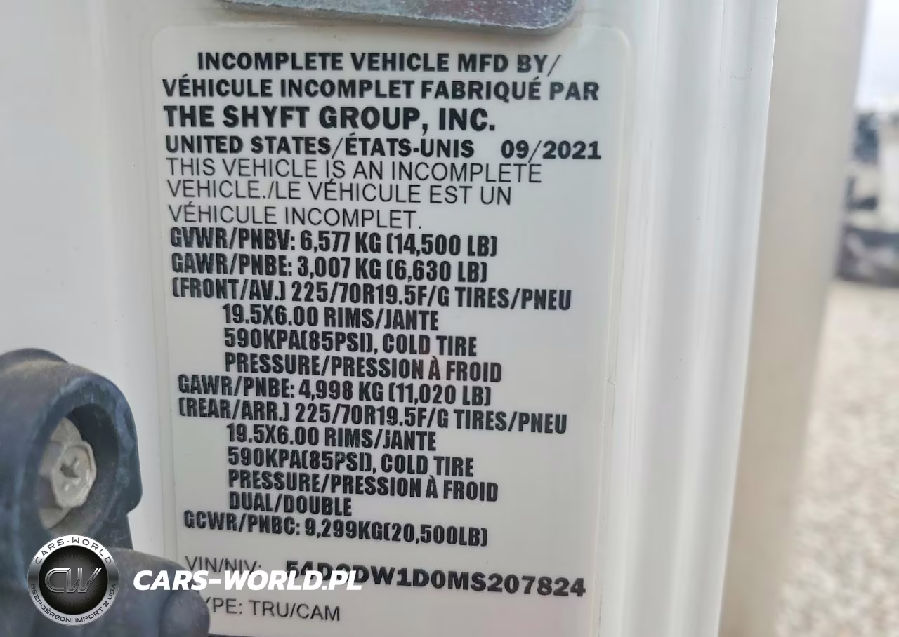 2021 Chevrolet 4500 VIN:54DCDW1D0MS207824 - 13