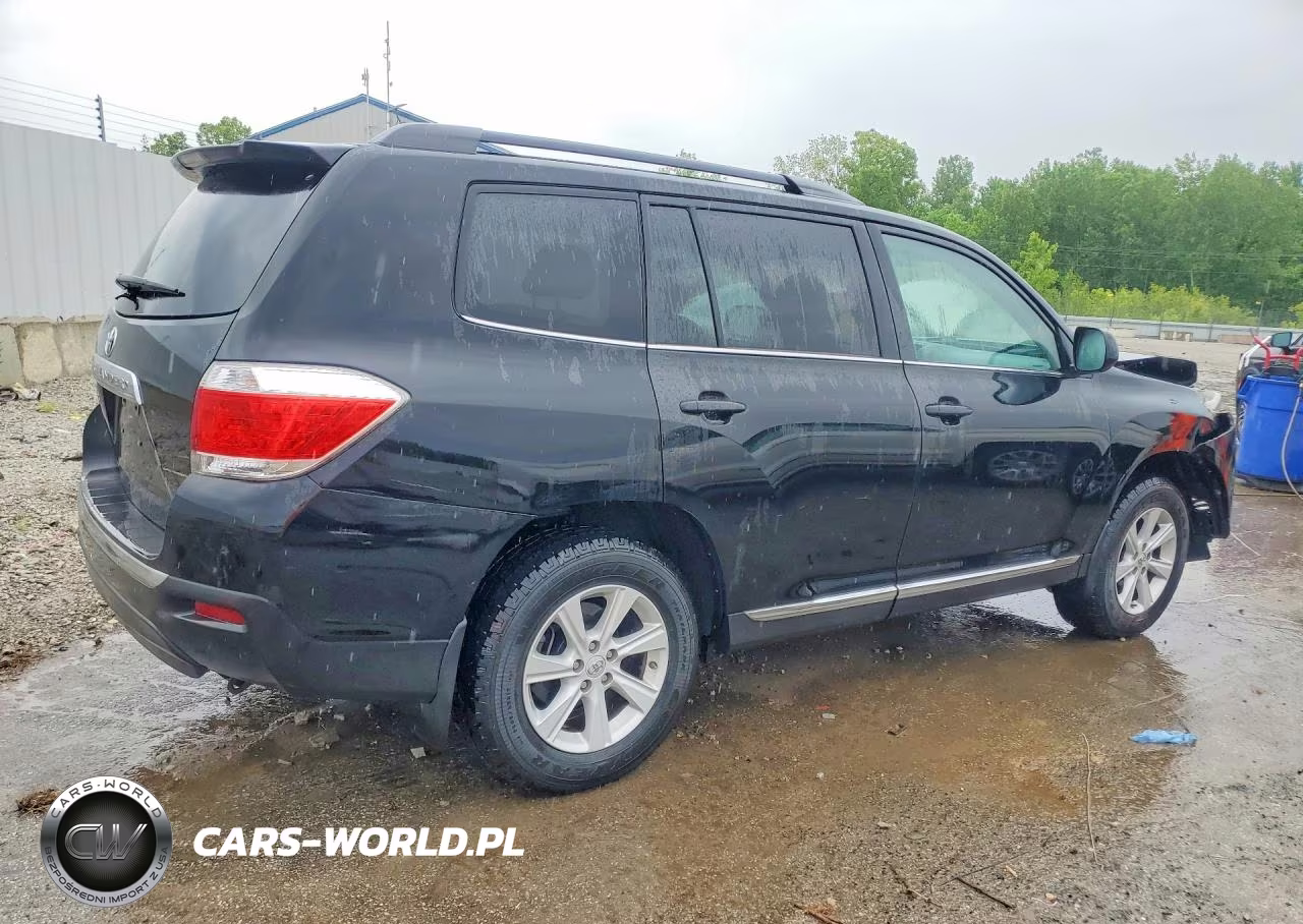 2013 Toyota Highlander Se VIN:5TDZK3EHXDS136186 - 3