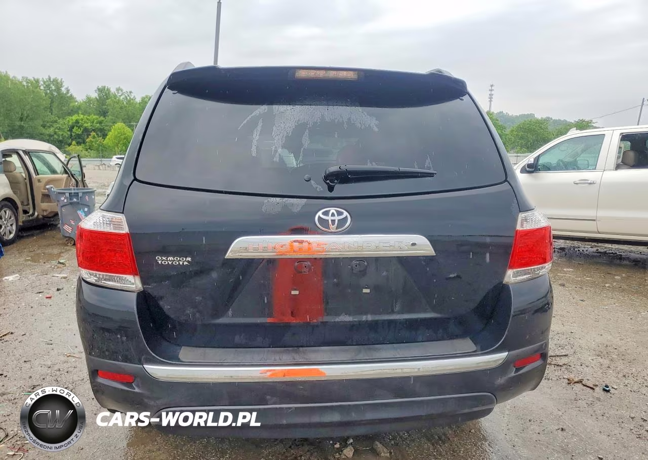 2013 Toyota Highlander Se VIN:5TDZK3EHXDS136186 - 6