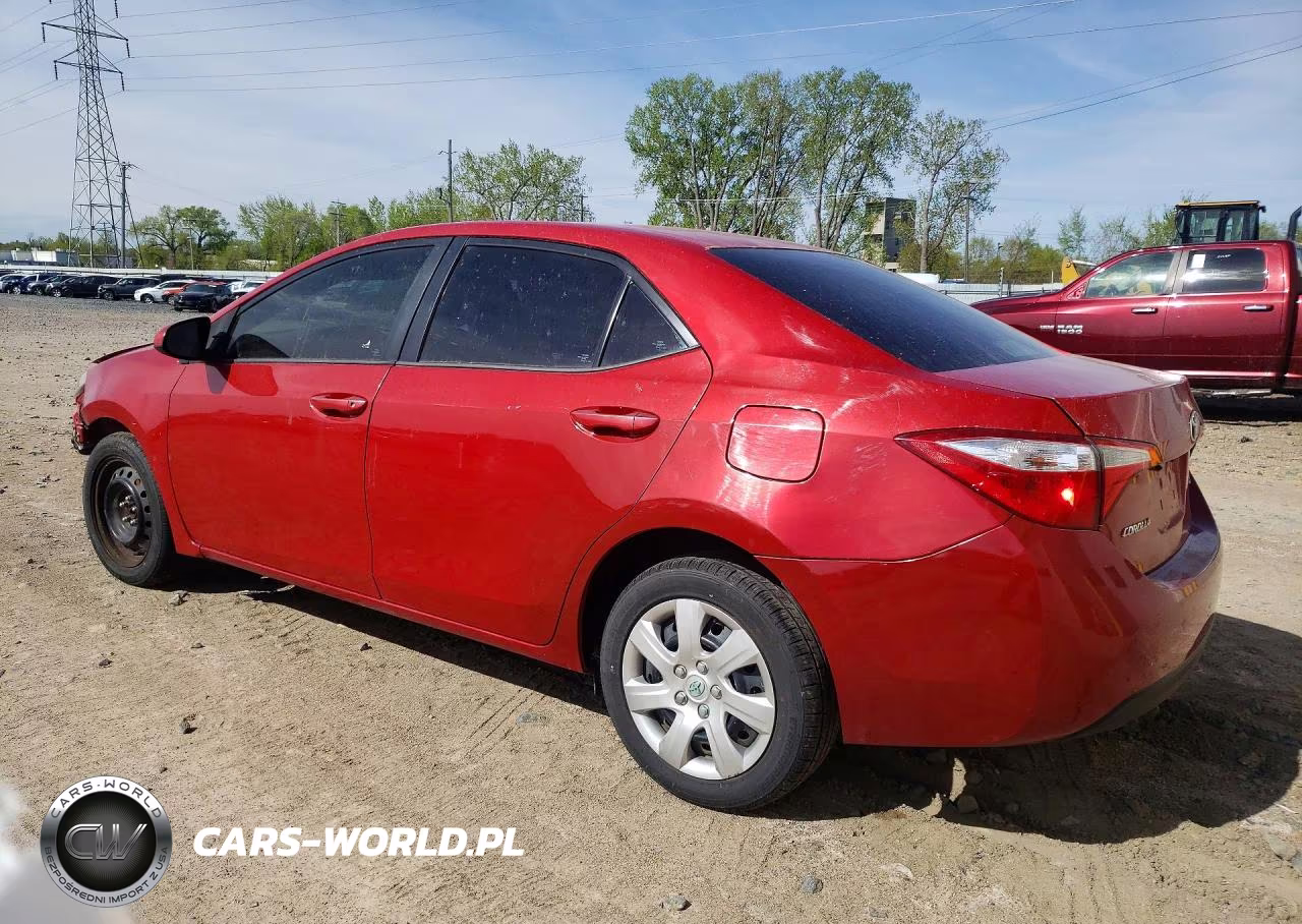 2016 Toyota Corolla Le VIN:2T1BURHE0GC684887 - 2