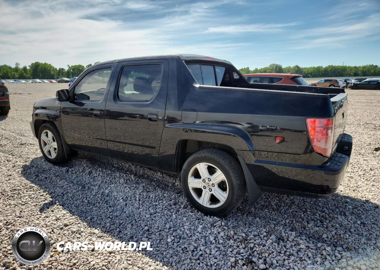 2009 Honda Ridgeline Rtl VIN:5FPYK165X9B105527 - 2