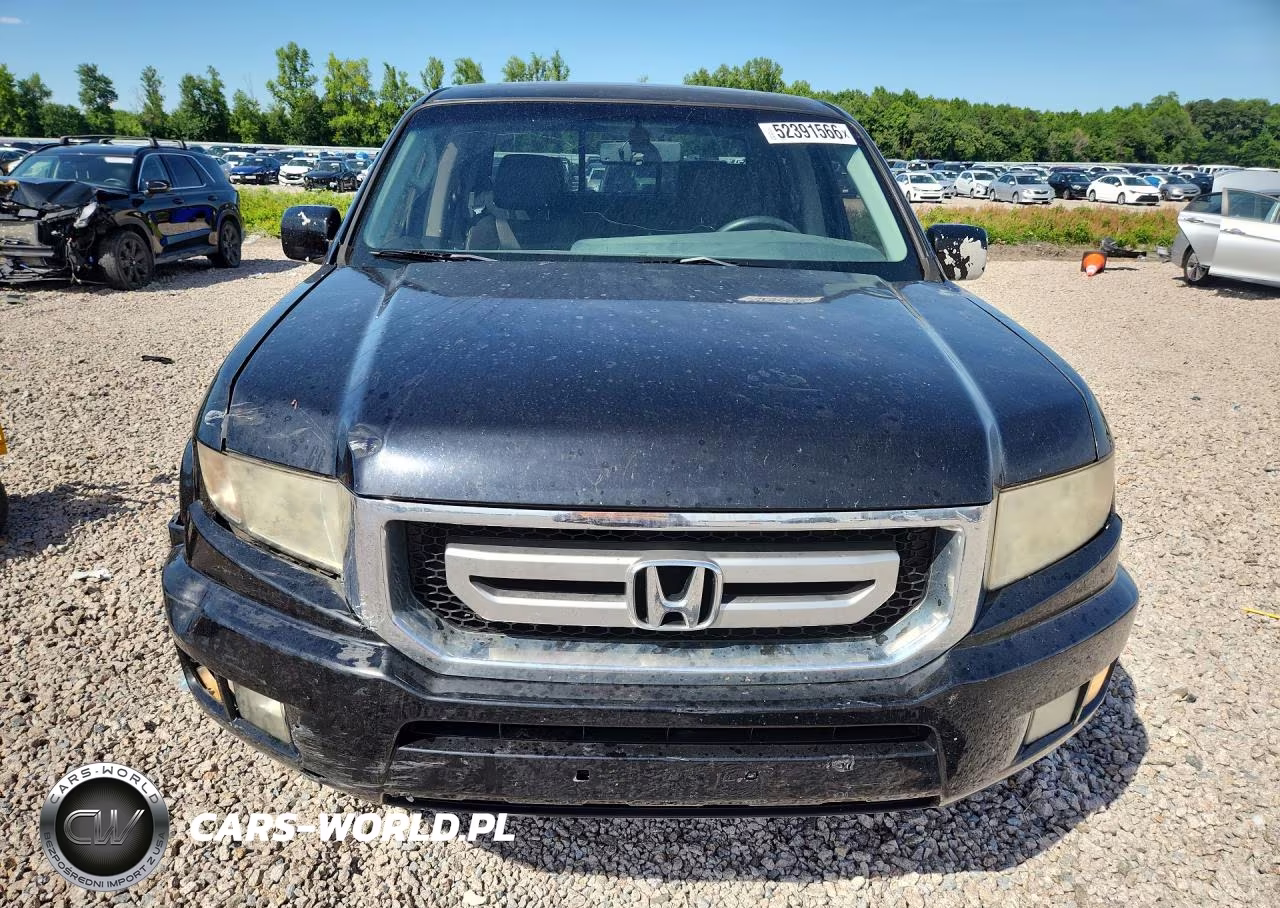 2009 Honda Ridgeline Rtl VIN:5FPYK165X9B105527 - 5