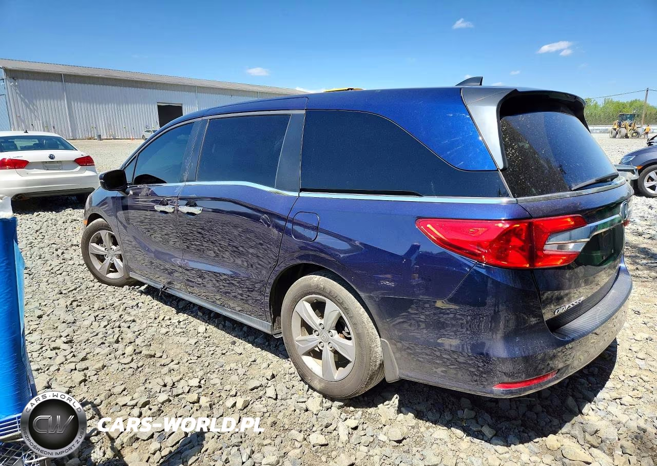 2019 Honda Odyssey Exl VIN:5FNRL6H71KB109428 - 2