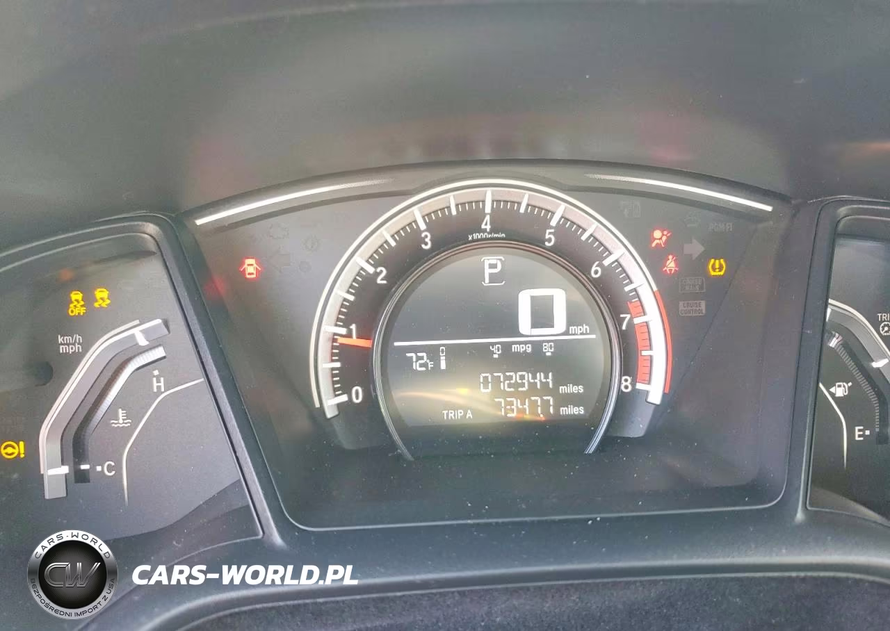 2016 Honda Civic Lx VIN:2HGFC4B0XGH316065 - 9