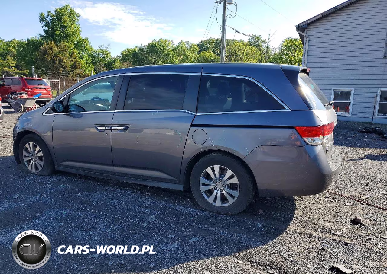 2015 Honda Odyssey Exl VIN:5FNRL5H67FB038386 - 2