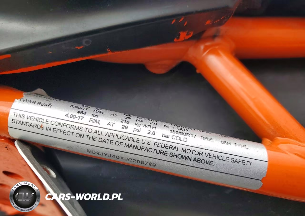 2018 Ktm 390 Duke VIN:MD2JYJ40XJC299729 - 9