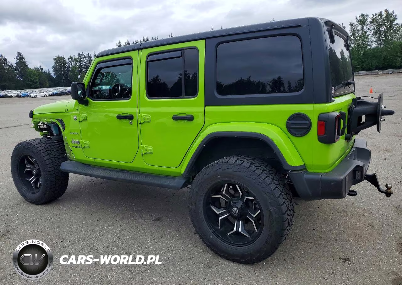 2021 Jeep Wrangler Unlimited Sahara VIN:1C4HJXEG5MW834623 - 2