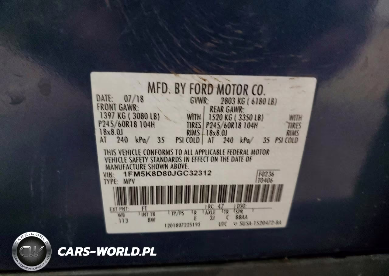 2018 Ford Explorer Xlt VIN:1FM5K8D80JGC32312 - 13