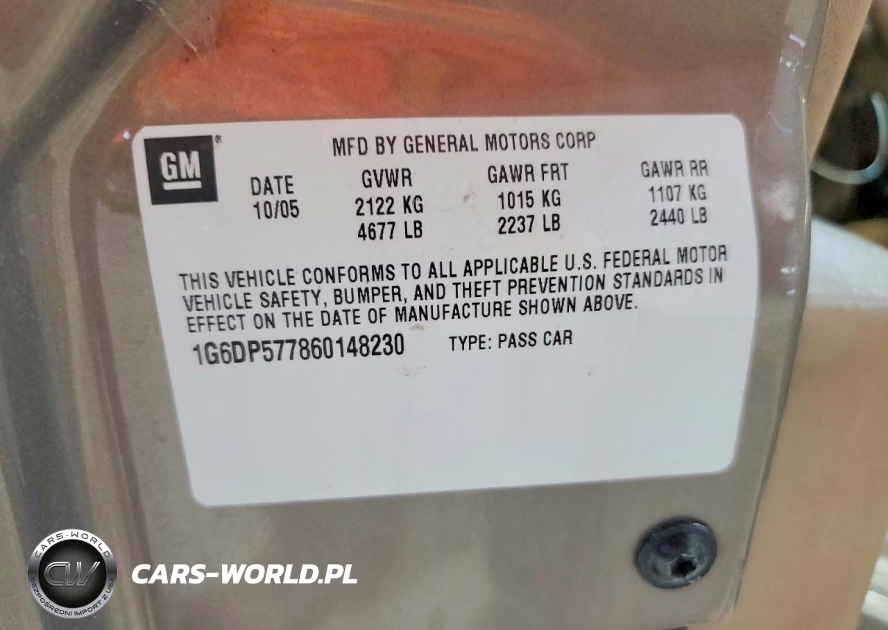 2006 Cadillac Cts Hi Feature V6 VIN:1G6DP577860148230 - 12
