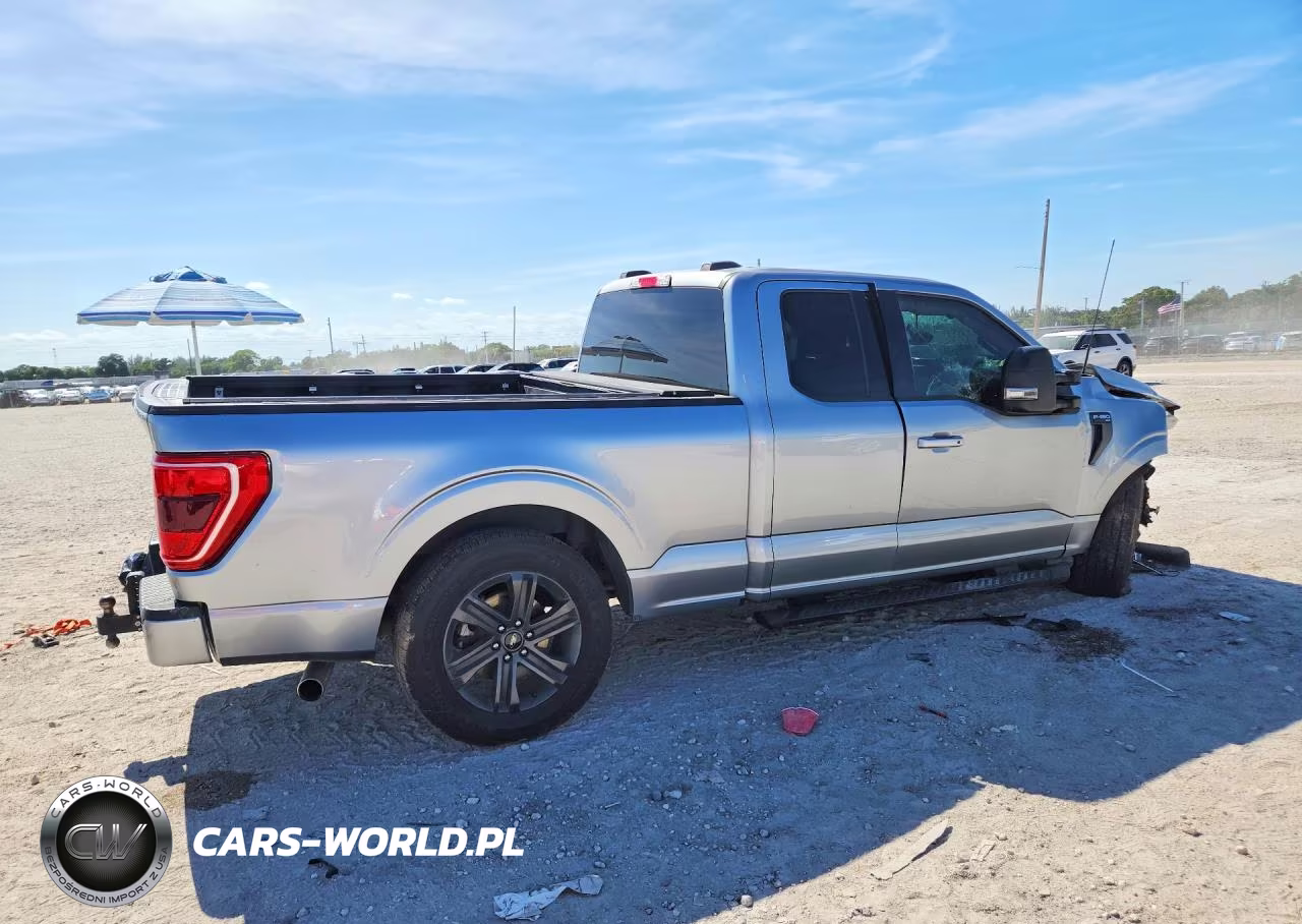2022 Ford F150 Super Cab VIN:1FTEX1C84NKE25466 - 3