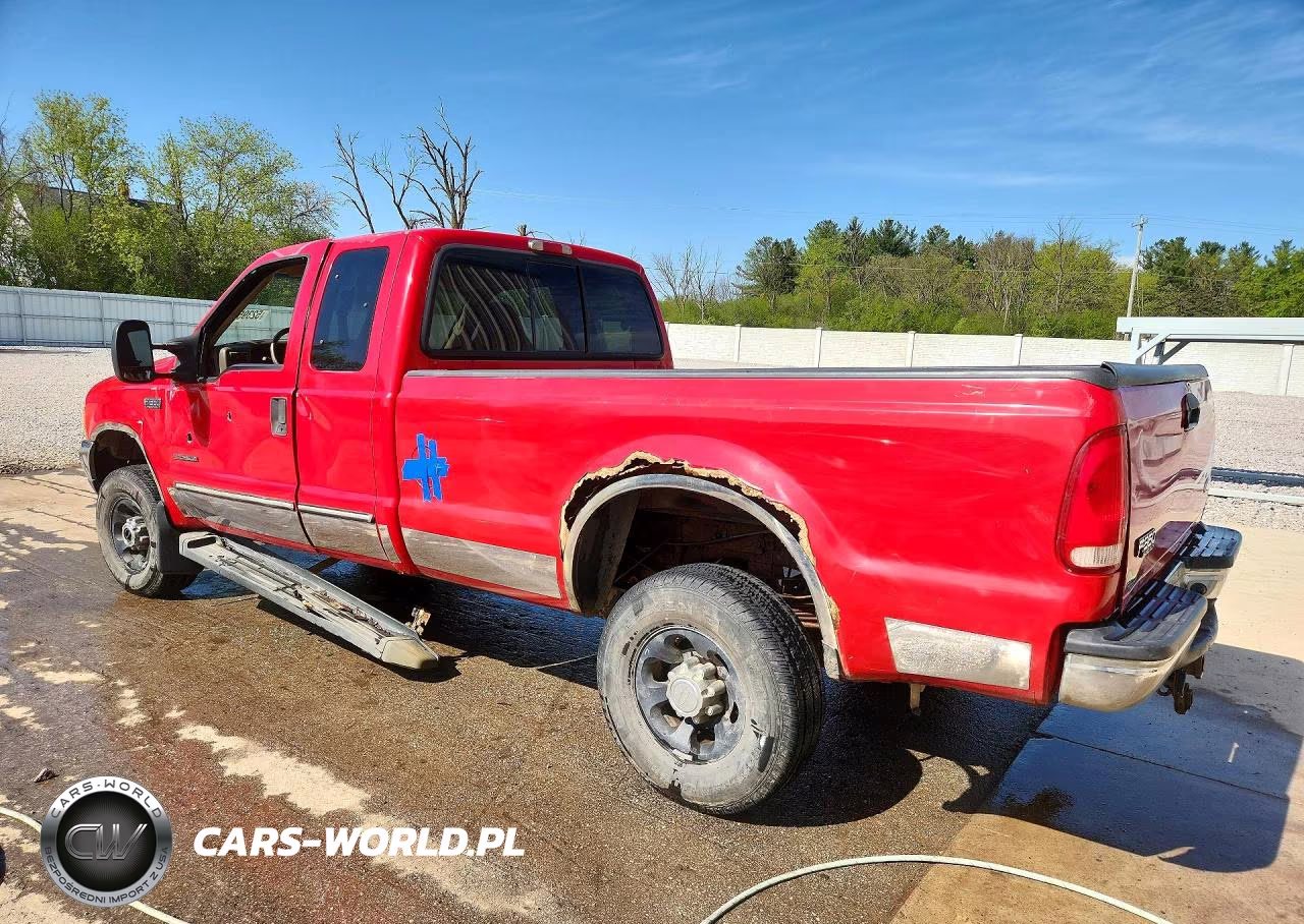 2000 Ford F350 Srw Super Duty VIN:1FTSX31F1YEB76000 - 2