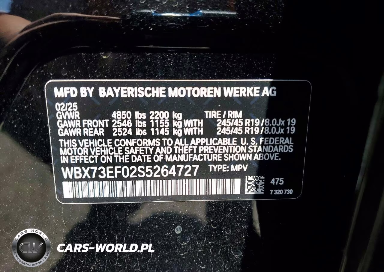 2025 BMW X1 xDrive28I VIN:WBX73EF02S5264727 - 13