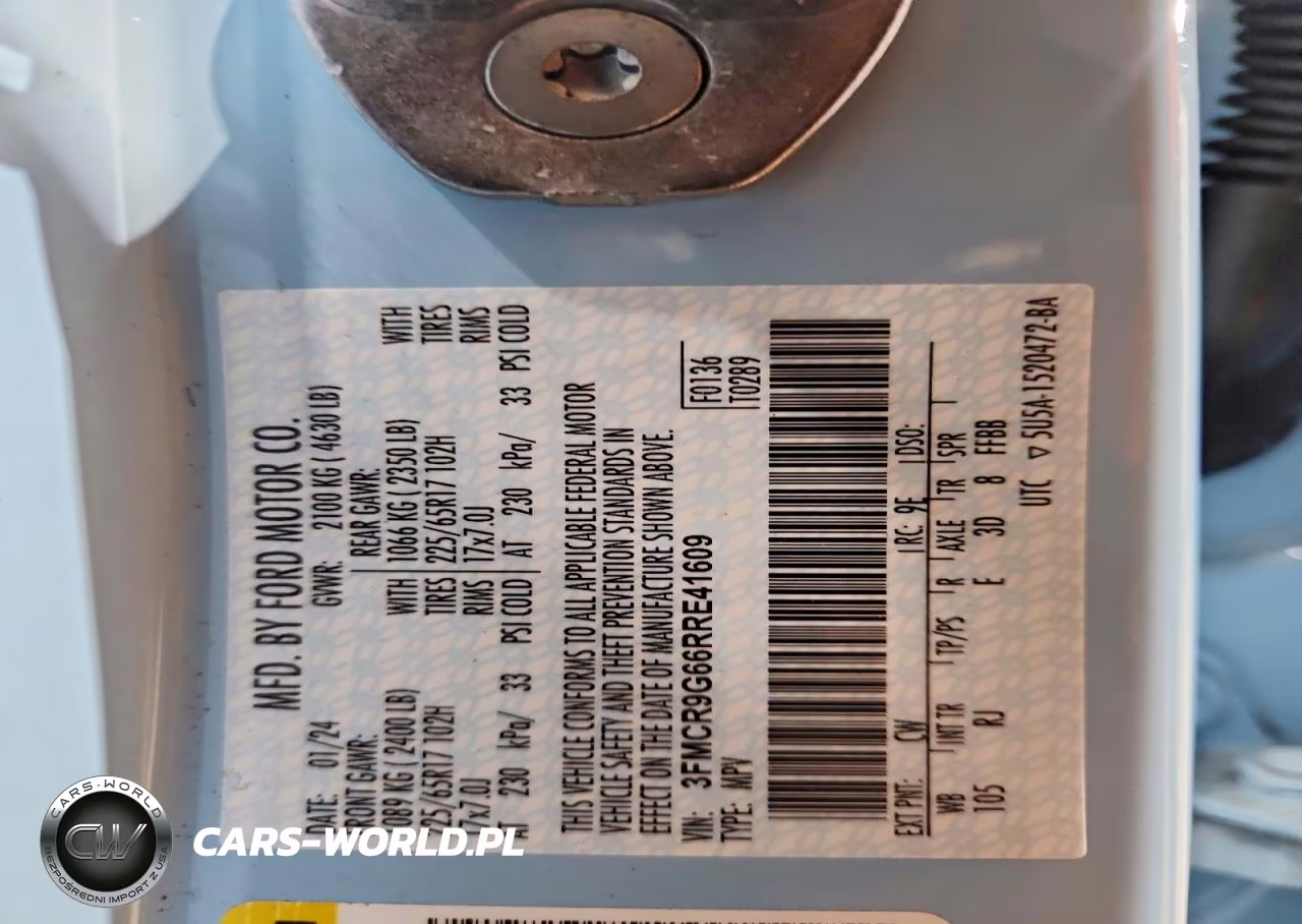 2024 Ford Bronco Sport Heritage VIN:3FMCR9G66RRE41609 - 12