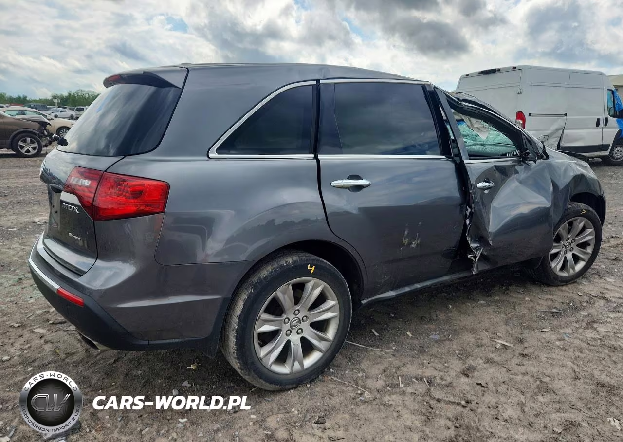 2011 Acura Mdx Advance VIN:2HNYD2H79BH541206 - 3