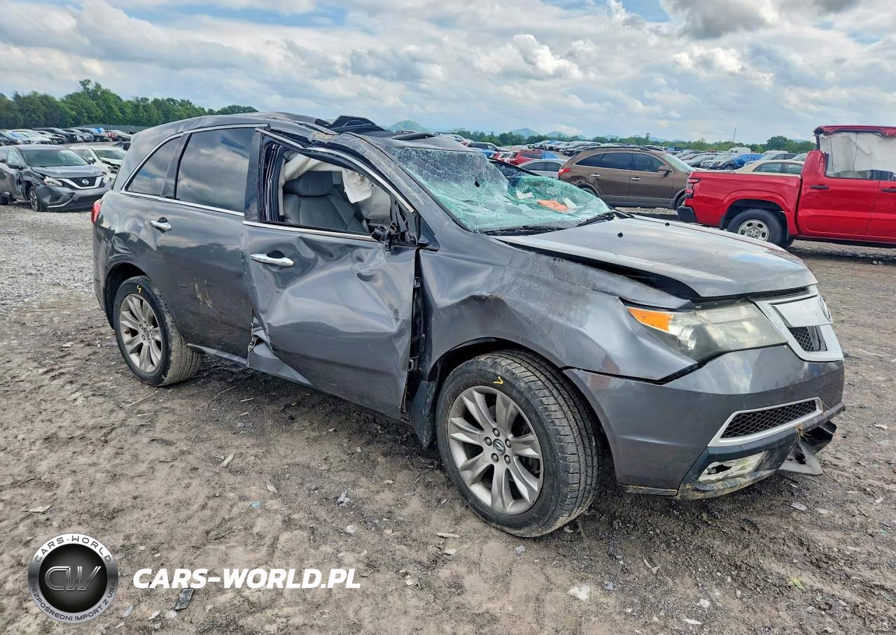 2011 Acura Mdx Advance VIN:2HNYD2H79BH541206 - 4