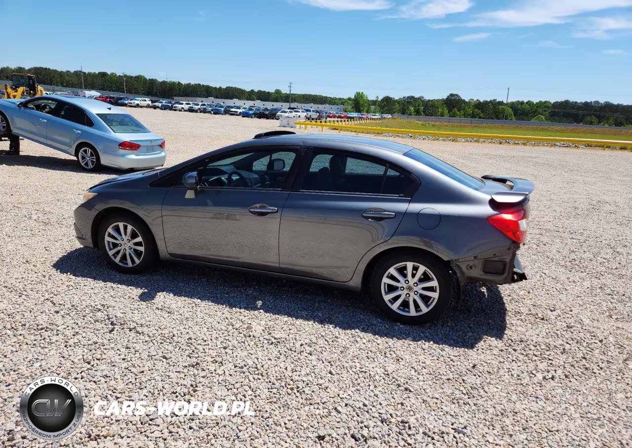 2012 Honda Civic Exl VIN:19XFB2F95CE055710 - 2