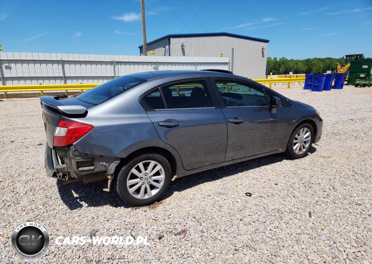 2012 Honda Civic Exl VIN:19XFB2F95CE055710 - 3
