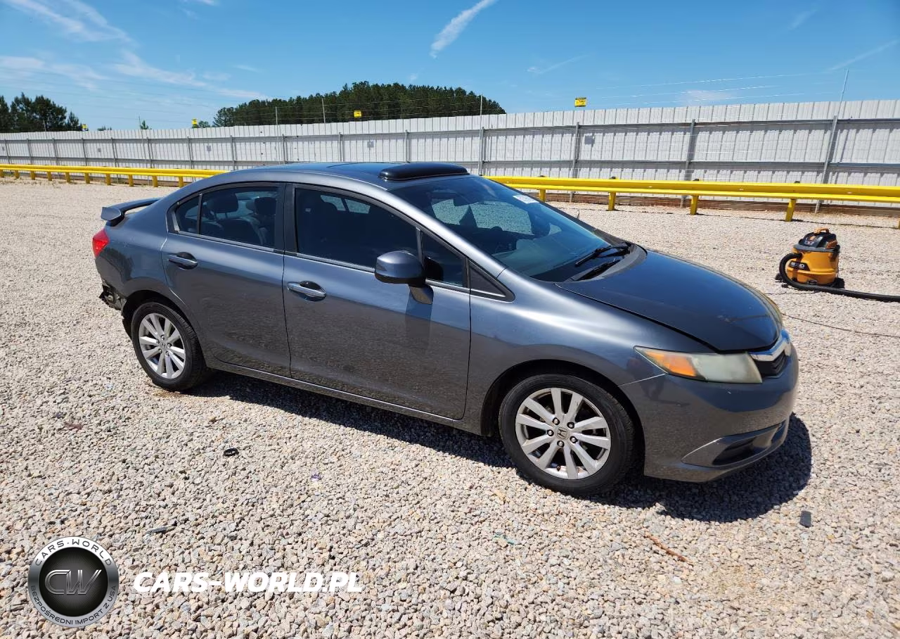 2012 Honda Civic Exl VIN:19XFB2F95CE055710 - 4