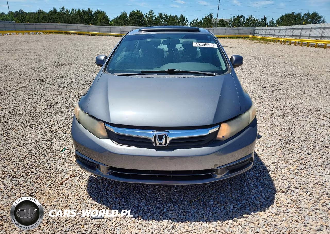 2012 Honda Civic Exl VIN:19XFB2F95CE055710 - 5