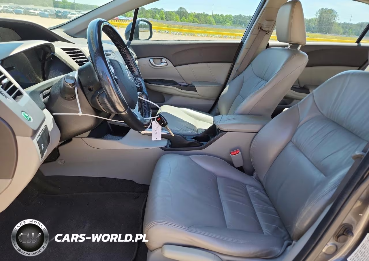 2012 Honda Civic Exl VIN:19XFB2F95CE055710 - 7