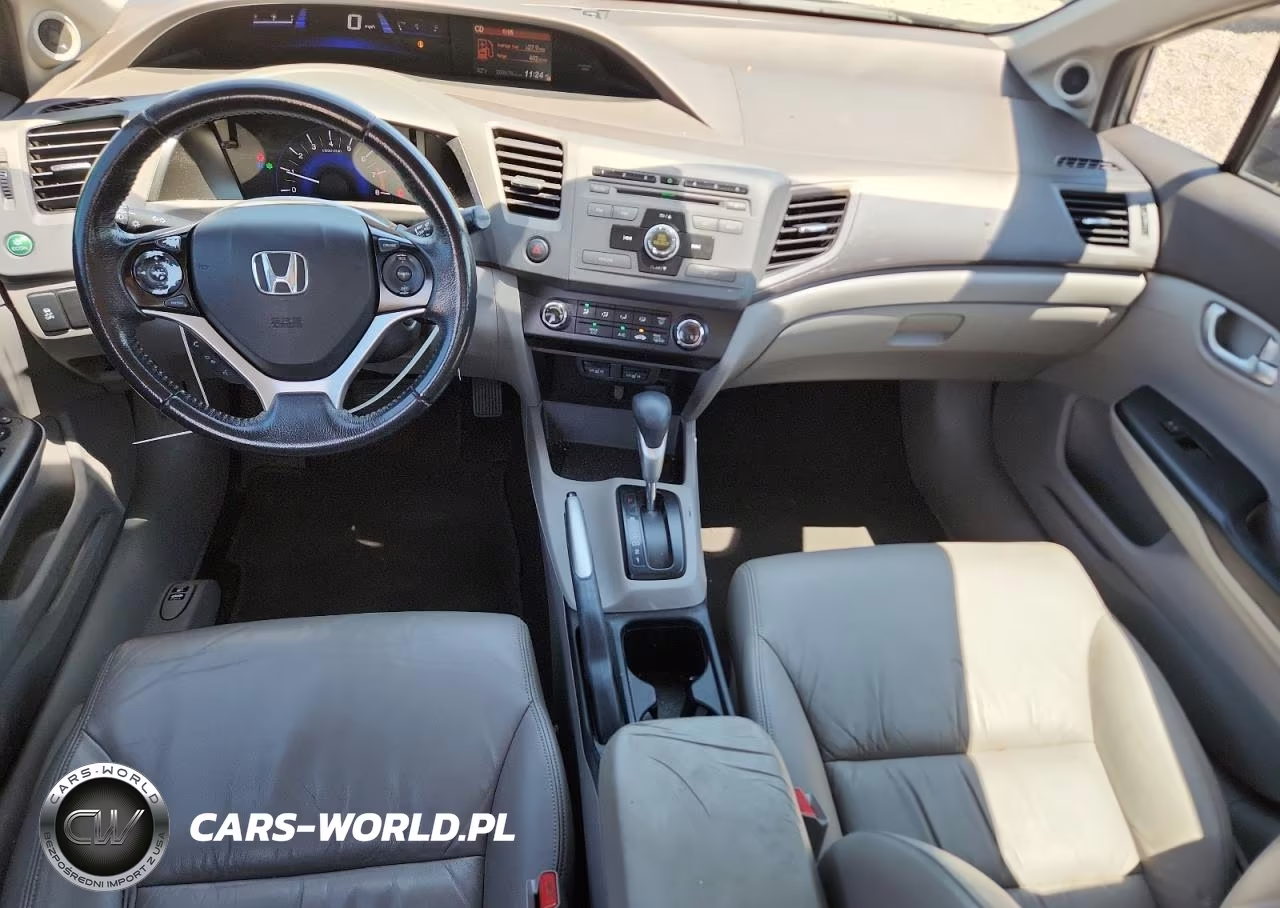 2012 Honda Civic Exl VIN:19XFB2F95CE055710 - 8