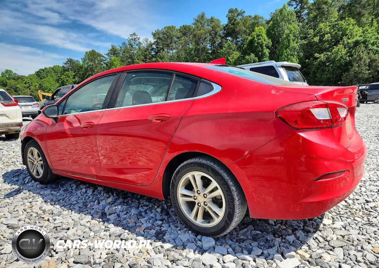 2018 Chevrolet Cruze Lt VIN:1G1BE5SM9J7108092 - 2