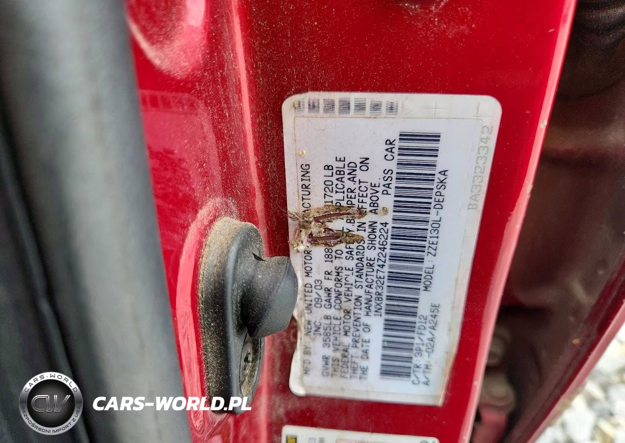 2004 Toyota Corolla S VIN:1NXBR32E74Z246224 - 12