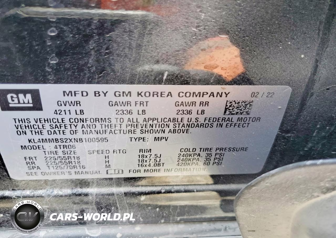 2022 Buick Encore Gx Preferred VIN:KL4MMBS2XNB100595 - 12