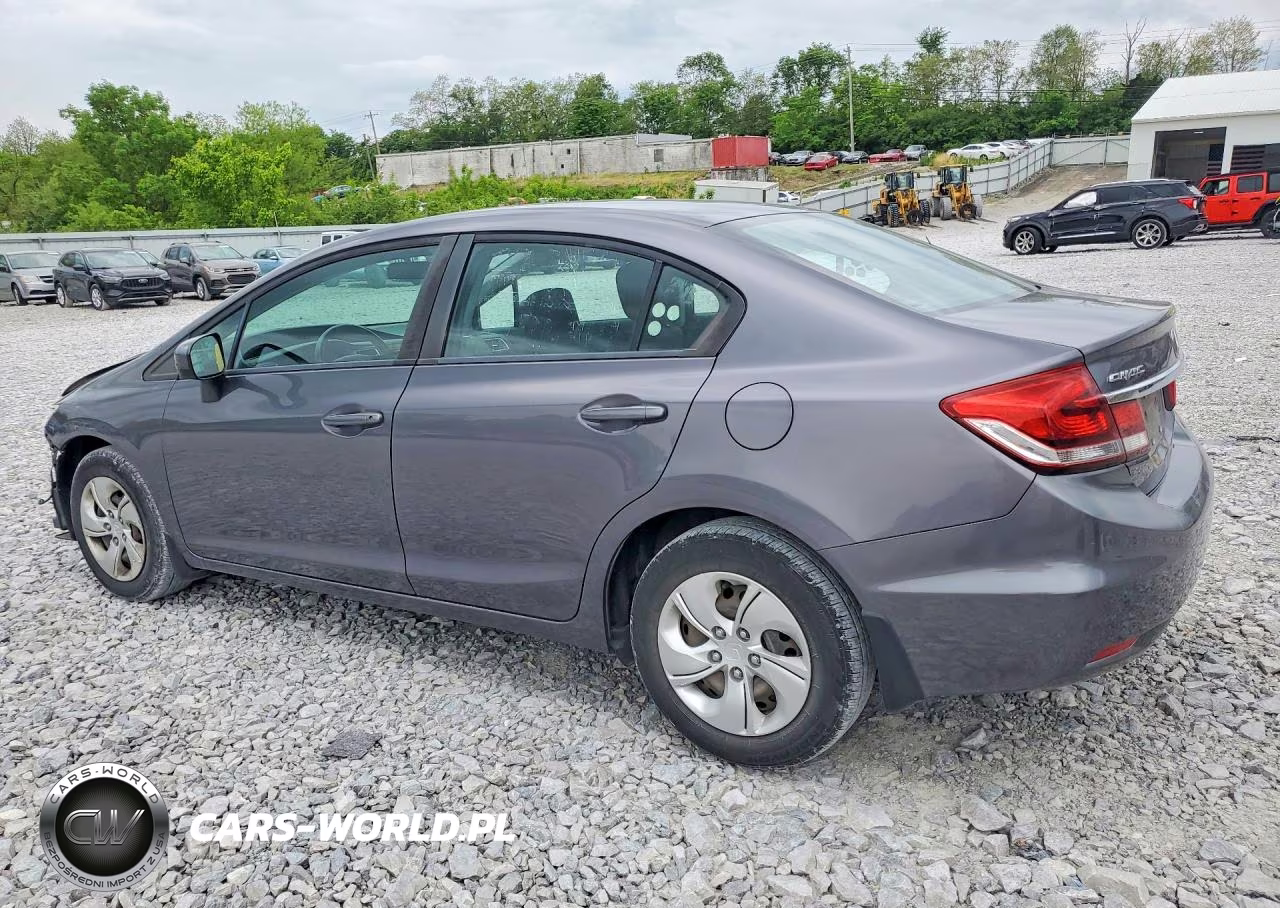 2014 Honda Civic Lx VIN:19XFB2F5XEE036263 - 2