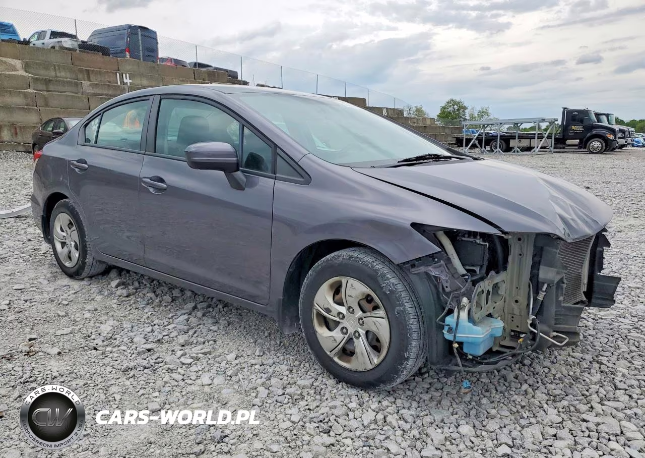2014 Honda Civic Lx VIN:19XFB2F5XEE036263 - 4