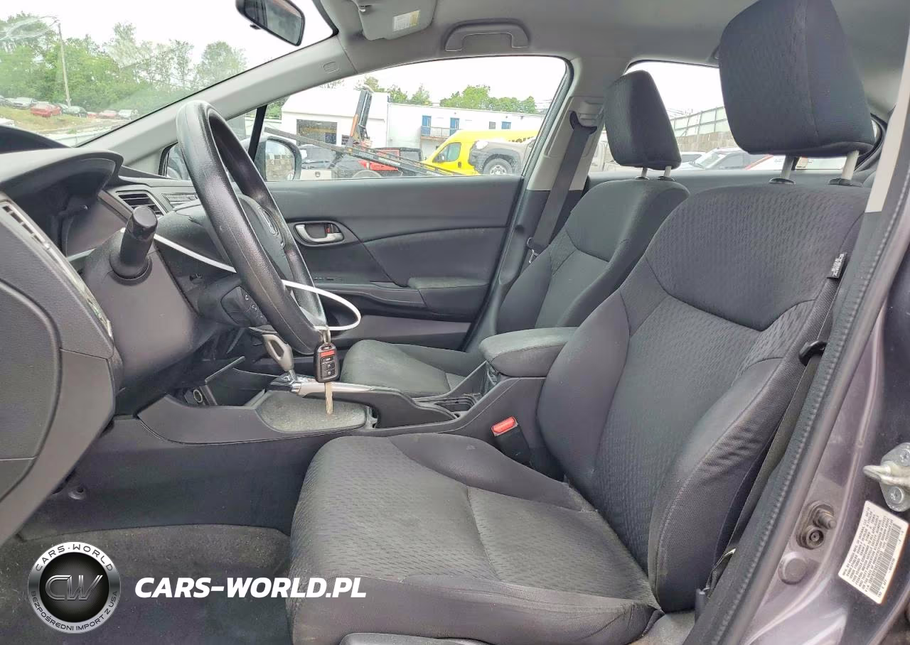2014 Honda Civic Lx VIN:19XFB2F5XEE036263 - 7