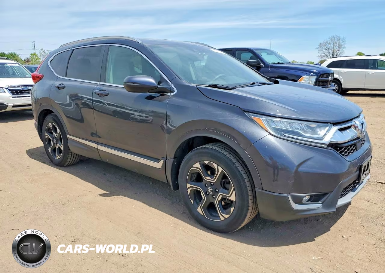 2018 Honda Cr-V Touring VIN:7FARW2H92JE045422 - 4