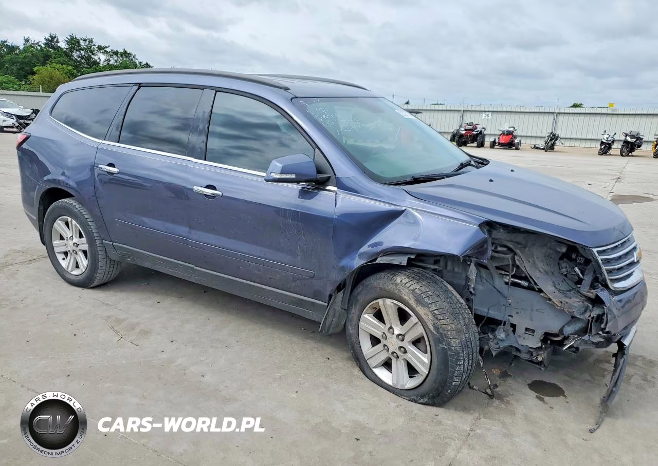 2014 Chevrolet Traverse Lt VIN:1GNKRHKD6EJ165783 - 4