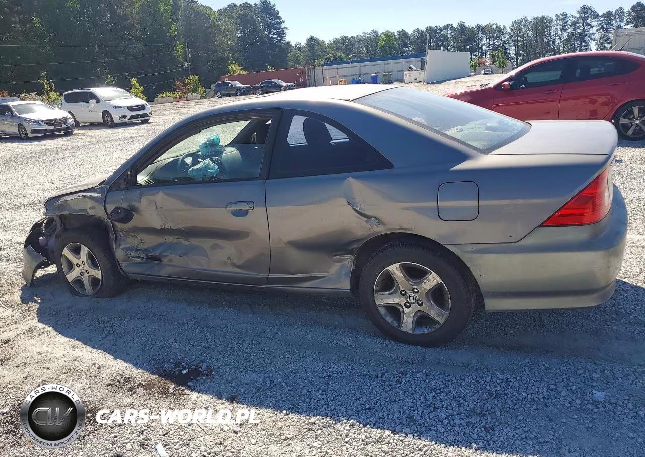 2005 Honda Civic Ex VIN:1HGEM22935L015360 - 2
