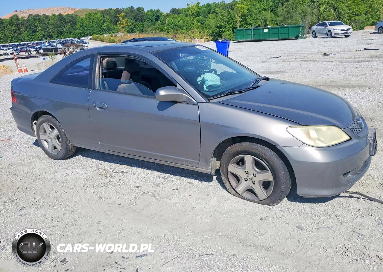 2005 Honda Civic Ex VIN:1HGEM22935L015360 - 4