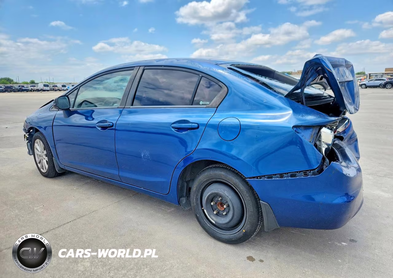 2012 Honda Civic Ex VIN:2HGFB2F87CH534384 - 2